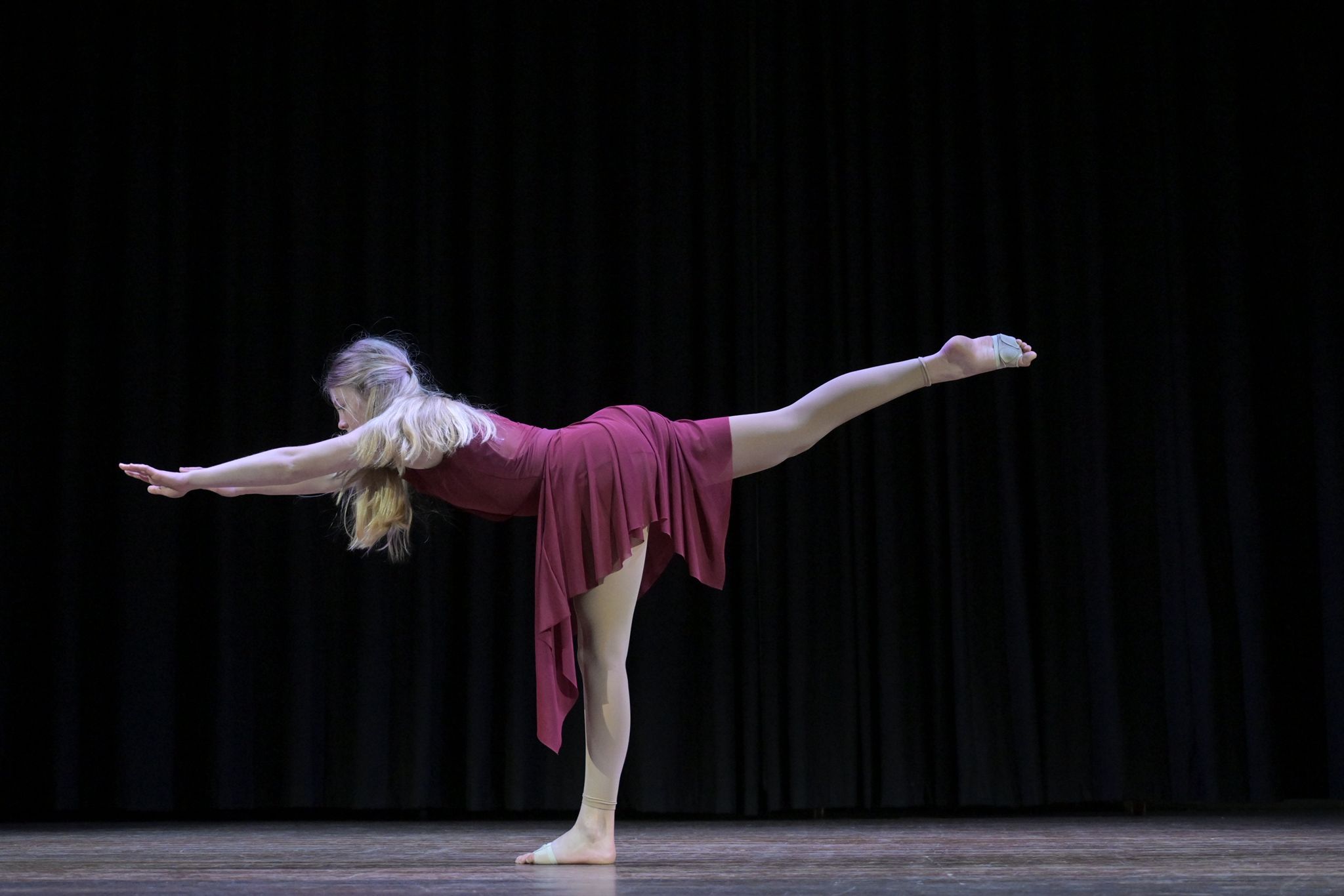 Dancer performing at Shirley Dance Festival
